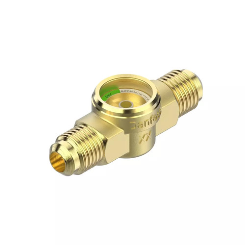 سایت گلاس دانفوس SGI 16 مهرهای 5/8 اینچ کد 014-0024 مجهز به نشانگر رطوبت مناسب سیستمهای تبرید، سردخانه و تهویه مطبوع