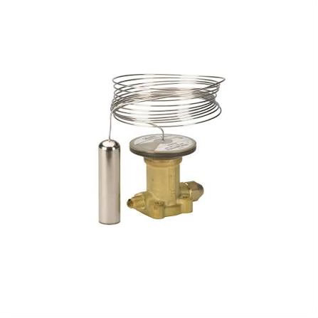 شیر انبساط ترموستاتیکی دانفوس TEX12 با اکولایزر خارجی، بدون نازل، مناسب مبردهای R22 و R407C، کد 067B3210