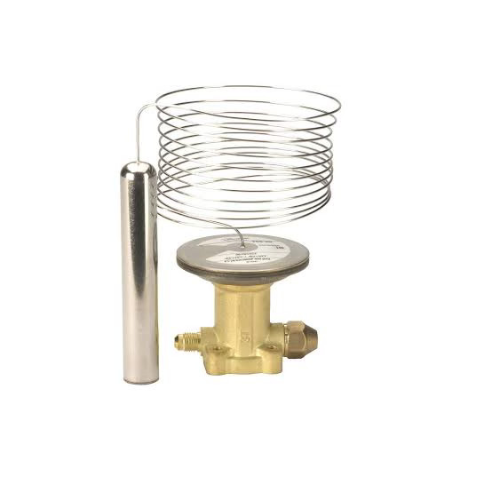 شیر انبساط ترموستاتیکی دانفوس TEX20 با اکولایزر خارجی، بدون نازل، مناسب مبردهای R22 و R407C، کد 067B3274