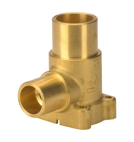 بدنه شیر انبساط ترموستاتیکی دانفوس TE12/TE20 با اتصال جوشی ODF سایز 7/8 × 1-1/8 اینچ، بدون المنت و اوریفیس، کد 067B4023