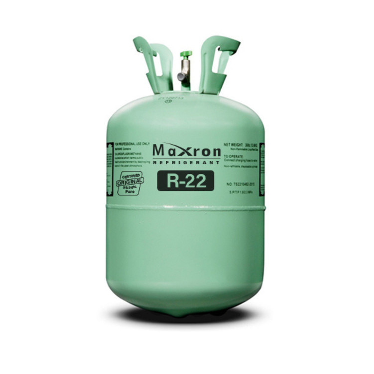 کپسول گاز مبرد MAXRON R22 وزن 13.6 کیلوگرم