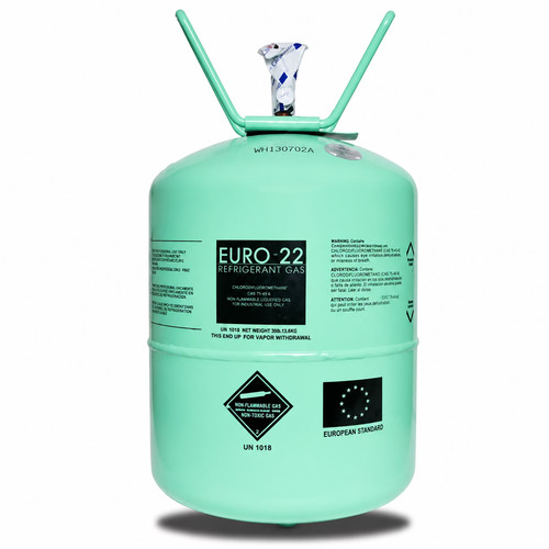 کپسول گاز مبرد EURO R22 وزن 13.6 کیلوگرم