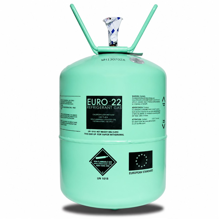 کپسول گاز مبرد EURO R22 وزن 13.6 کیلوگرم