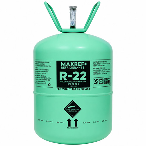 کپسول گاز مبرد MAXREF+ R22 وزن 13.6 کیلوگرم
