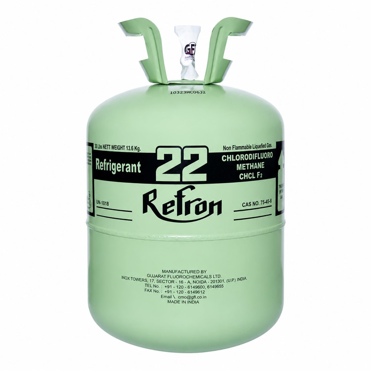 کپسول گاز مبرد REFRON R22 وزن 13.6 کیلوگرم
