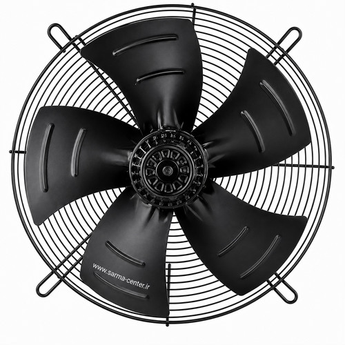 فن زیلابگ ۲۰ سانتیمتر تکفاز YWF4E-200S-92/15 مخصوص سردخانه و سیستمهای برودتی صنعتی