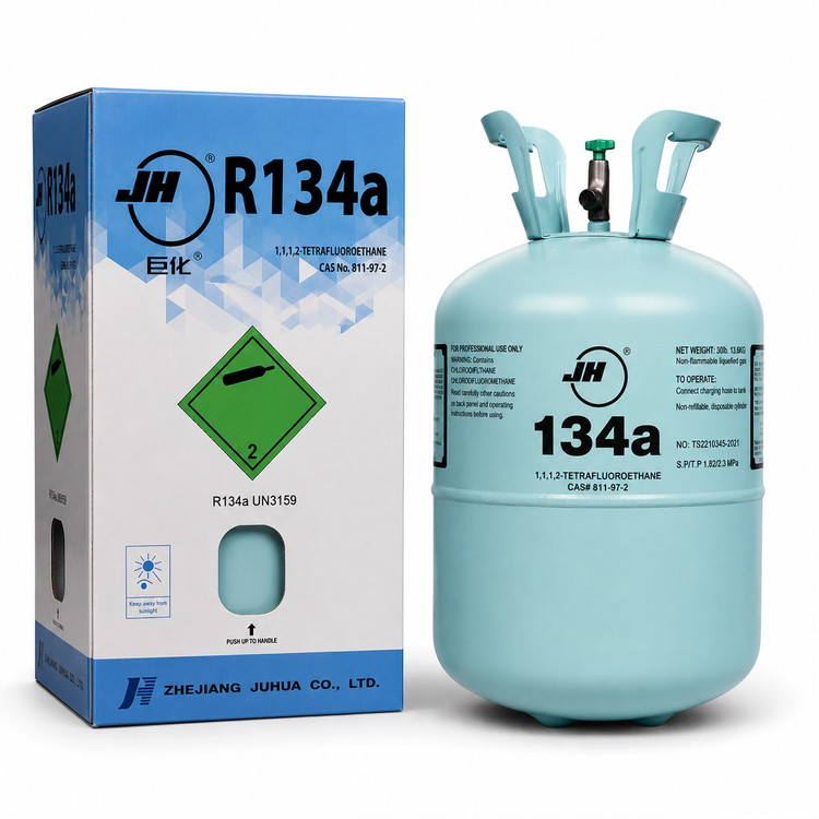 کپسول گاز مبرد R134a مناسب کولر خودرو، یخچال، چیلر و سیستمهای تبرید