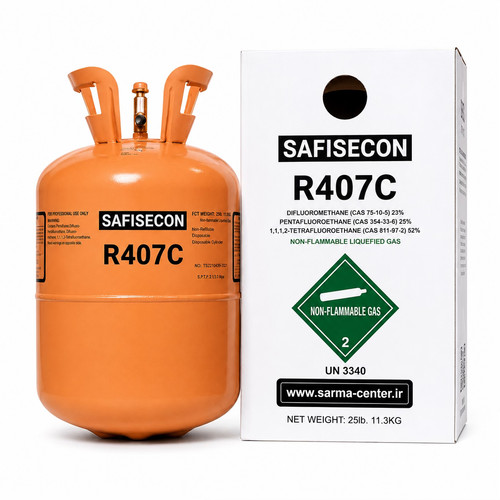 کپسول گاز صف ایسکون R407 وزن ۱۱.۳ کیلوگرم